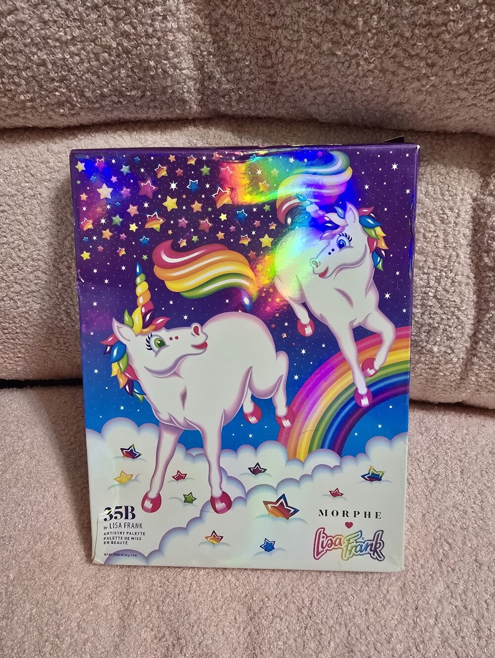 New Lisa Frank markie unicorn Morphe pallette